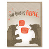 Modern Printed Matter default Modern Printed Matter - Fierce Love Valentine Card