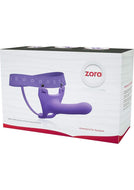 Perfect Fit Harness/Strap-On Purple Perfect Fit - Zoro Strap-On with Two Thong Style Waistbands
