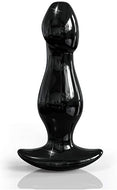 Pipedream Anal Toys Icicles No. 71 Plug with Base - Black