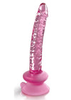 Pipedream Women's Toys, Non-Vibrating, Dildo, Glass Icicles No 86, Pink