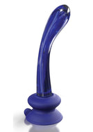 Pipedream Women's Toys, Non-Vibrating, Dildo, Glass Icicles No 89, Blue