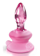 Pipedream Women's Toys, Non-Vibrating, Dildo, Glass Icicles No 90, Pink