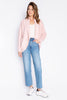 PJ Salvage Accessories/Head Warmer/Hat PJ Salvage - Feather Knit Cardigan