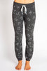 PJ Salvage Lingerie; Long Sleeve Top XS PJ Salvage Signs Pant, Charcoal