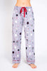 PJ Salvage Lingerie; Pants XS PJ Salvage Wine Pant, Grey