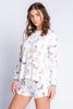 PJ Salvage Loungewear/Pajamas/Shorts PJ Salvage Coffee & Canines Shorts