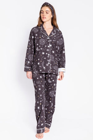 PJ Salvage Pajamas PJ Salvage - Cosmic Heart Flannel PJ Set
