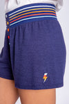 PJ Salvage Shorts PJ Salvage - Embroidered Lightning Shorts