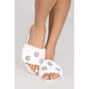 PJ Salvage Slippers s / White PJ Salvage Embellished Fur Slides