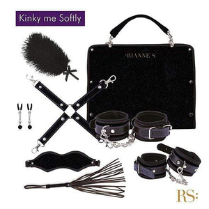 Rianne S Accessories, Bondage Rianne Kinky Me Softly Bondage Kit- Black