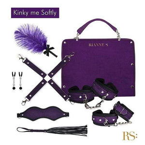 Rianne S Accessories, Bondage Rianne Kinky Me Softly Bondage Kit- Purple
