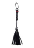 Rouge Flogger Black Rouge - Leather Mini Flogger