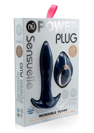 Sensuelle Vibrator/Couples Toy/Solo Toy/Rechargeable Navy Sensuelle-Power Plug Remote