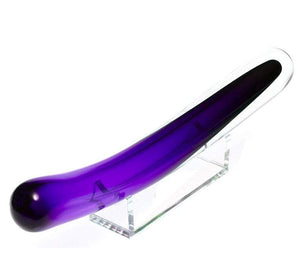 Simply Blown Dildo, Glass Simply Blown - Siamese Glass, Purple