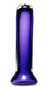 Simply Blown Dildo, Glass Simply Blown - Silky Glass, Purple