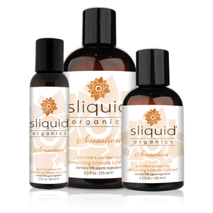 Sliquid Lubricant Sliquid Organics Sensation 4.2oz