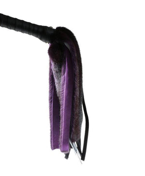 Touch of Fur Accessories/Flogger Touch of Fur - 16" Mink and Leather Flogger