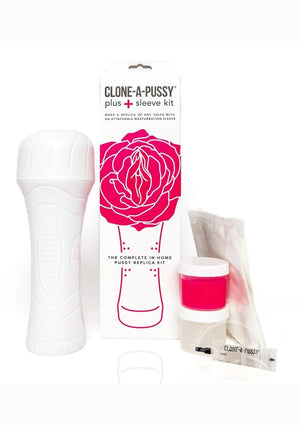 Trystology Accessories, Kits Clone a Pussy Sleeve Kit - Hot Pink