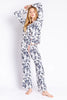 Trystology PJ Salvage Black Rose Pajama Set