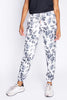 Trystology XS PJ Salvage Black Rose Pant