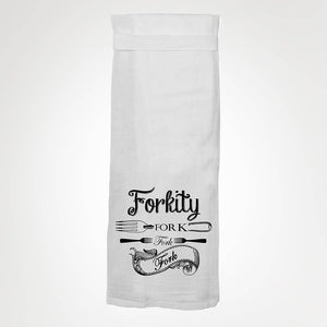 Twisted Wares Household Forkity Fork Fork KITCHEN TOWEL