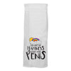 Twisted Wares Towel You Can't Say Happiness Without Saying Penis Twisted Wares - Kitchen Towels